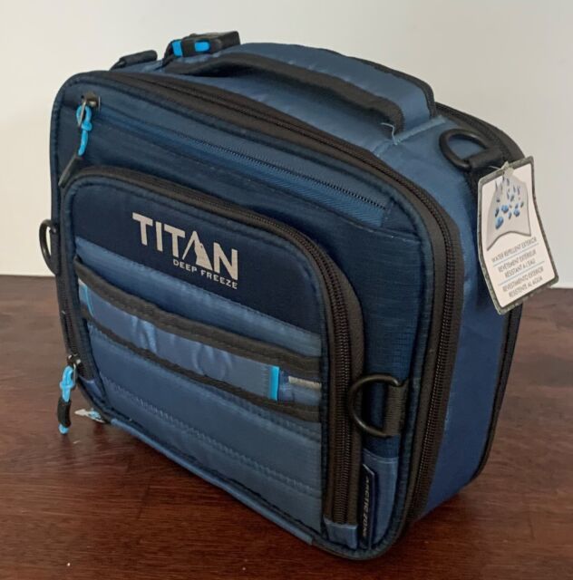 Titan Deep Freeze Expandable Lunch Box Light Blue