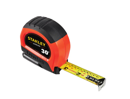 30 ft. LeverLock High Visibility Tape Measure