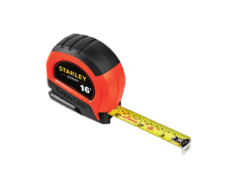 16 ft. LeverLock High Visibility Tape Measure