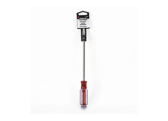 Screwdriver Slotted 1/4x8 in. / Master Mechanic