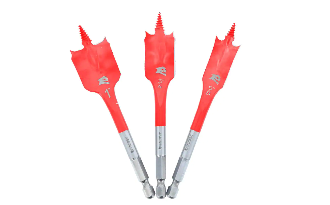 3 pc Spade Bit Set (3-Piece)