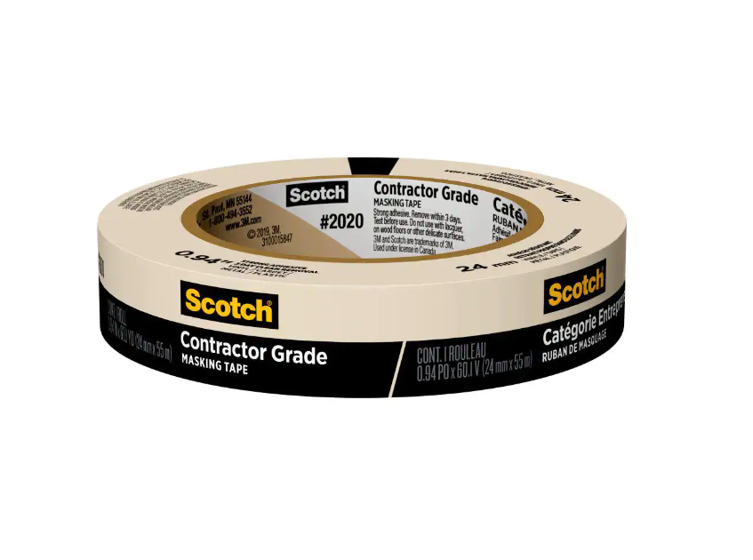 0.94 in. x 60.1 yds. Contractor Grade Masking Tape