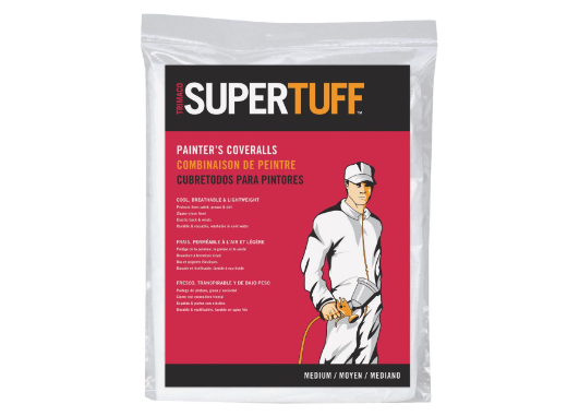 SuperTuff Disposable Coverall White M