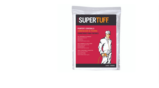 SuperTuff Disposable Coverall White L