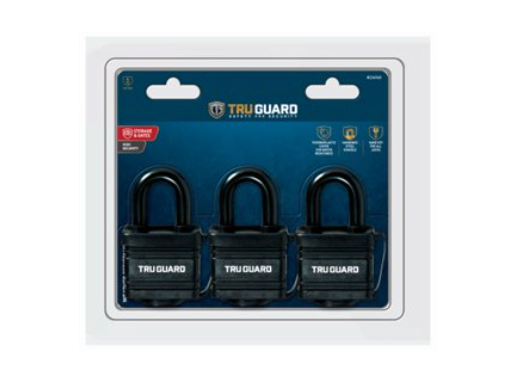 TG Padlocks   All-Weather Cover, 1-9/16-In  3-Pk.