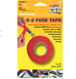 1-In. x 10-Ft. E-Z Fuse Silicone Tape Red