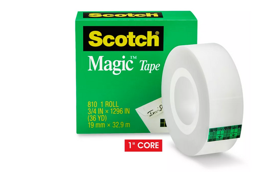 3/4 x 300-In. Magic Transparent Tape