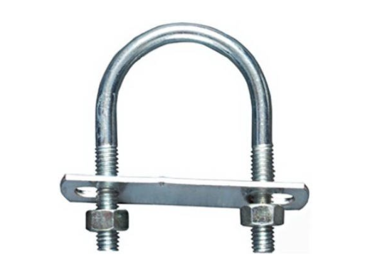 U Bolt, Zinc 5/16 x 1-3/4 x 3-In.