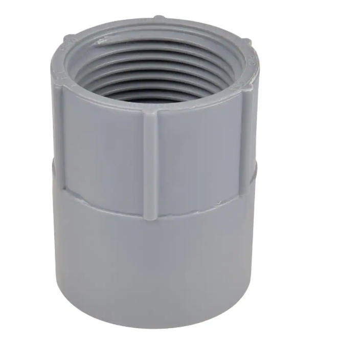 1-In. Conduit Fitting PVC Female Adapter