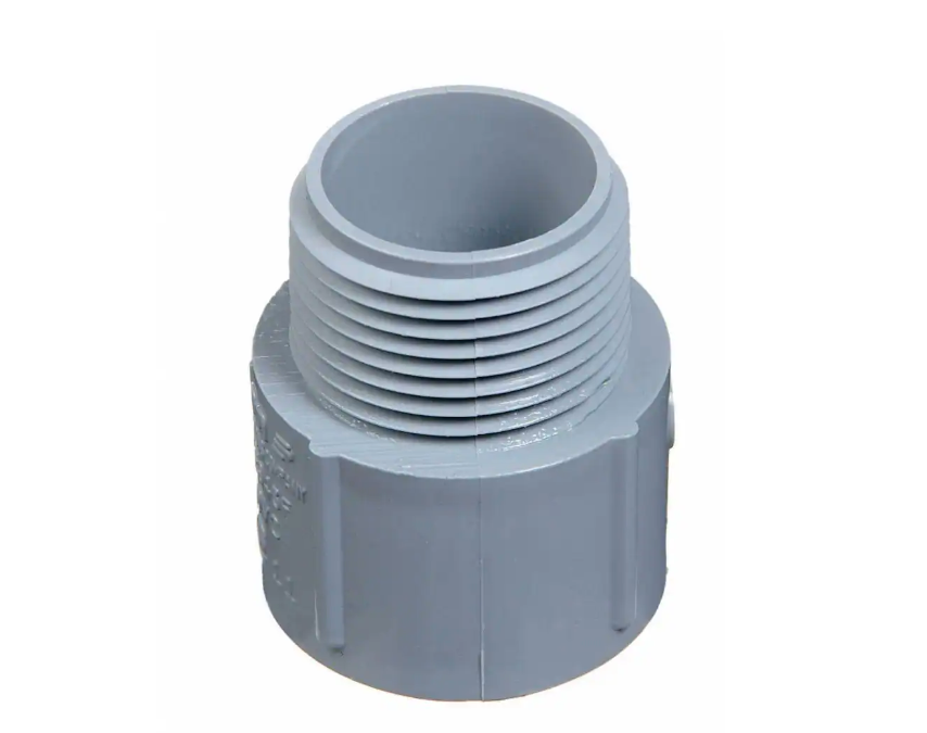 1-1/4-In. PVC Terminal Adapter