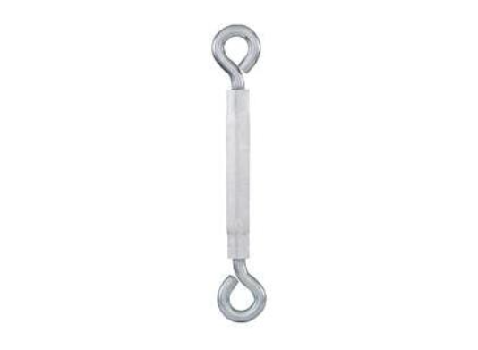 Turnbuckle, Eye & Eye, Zinc 3/8 x 10-1/2-In.