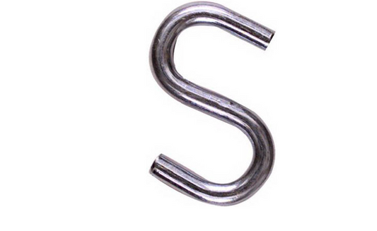 Open S Hook, Heavy Duty, 1-1/2-In. (4-Pk)