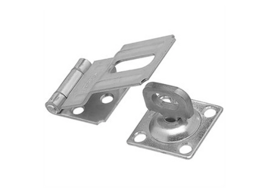 Zinc Swivel Safety Hasp, 3.25-In.