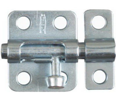 Window Bolt, Zinc, 2-In.