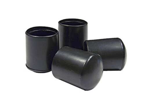 TruGuard  Black Vinyl Tip  3/4-In. (4-Pk)