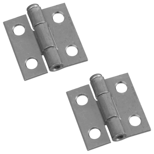 Removable Pin Hinges 2-Pk.  1 x 1-In