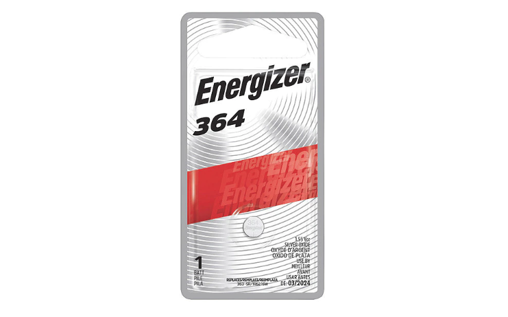 364 Energizer Silver Oxide Battery 1-Pk