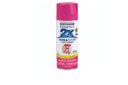 Painter's Touch 2X Spray Paint, Gloss Berry Pink, 12-oz.