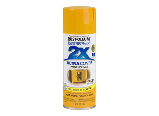 Painter's Touch 2X Spray Paint, Gloss Marigold, 12-oz.