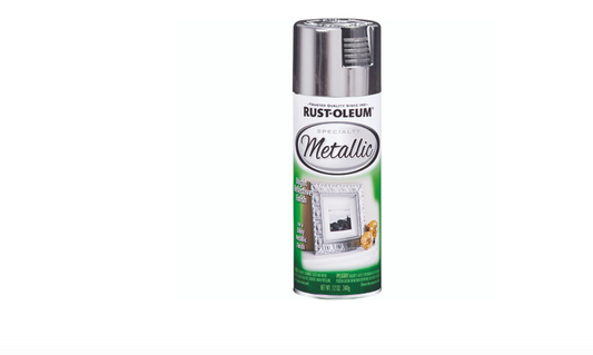 Specialty Metallic Spray Paint, Silver, 12-oz.