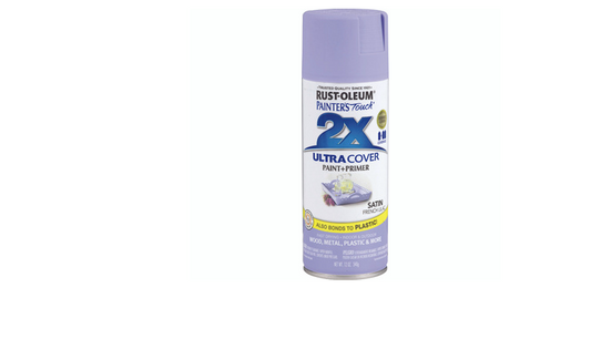 Painter's Touch 2X Spray Paint, Satin French Lilac, 12-oz.