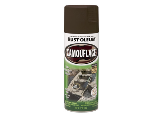 Specialty Camouflage Spray Paint, Earth Brown, 12-oz.