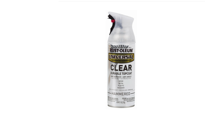 Universal Paint & Primer Spray Paint, Clear, 12-oz.