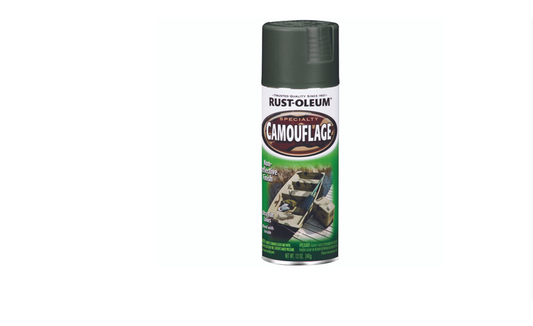 Specialty Camouflage Spray Paint, Deep Forest Green, 12-oz.