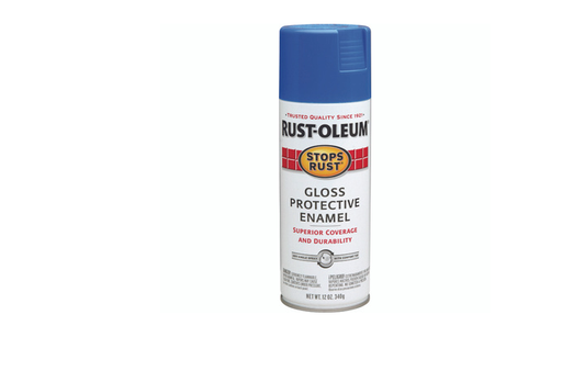 Stops Rust Spray Enamel, Sail Blue Gloss, 12-oz.