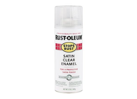 Rustoleum Spray Paint, Satin Clear, 11-oz.