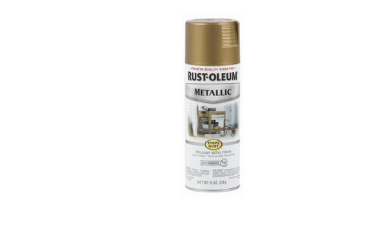 Stops Rust Metallic Spray Paint, Champagne Bronze, 11-oz.