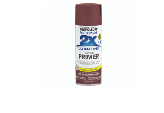 Painter's Touch 2X Spray Primer, Flat Red, 12-oz.