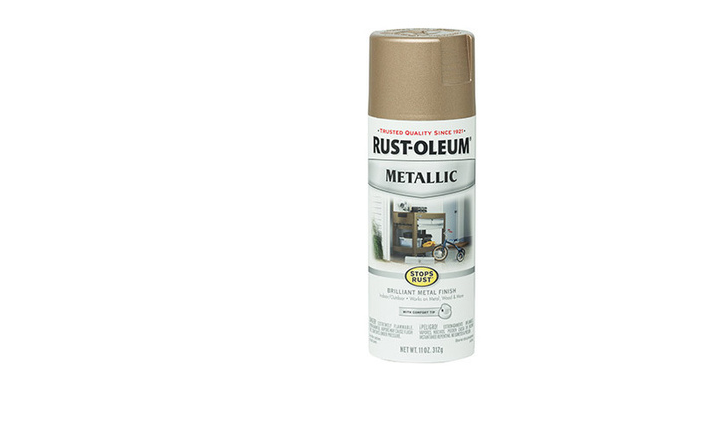 Stops Rust Metallic Spray Paint, Rose Gold, 11-oz.