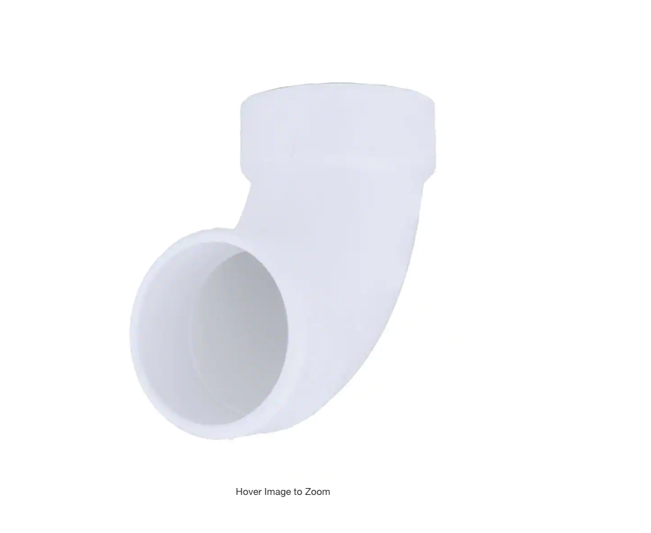 1-1/2-In. PVC 40 DWV 90-Degree Street Elbow