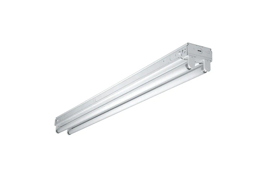 32-Watt 2-Light White 4 ft. Fluorescent Strip Light