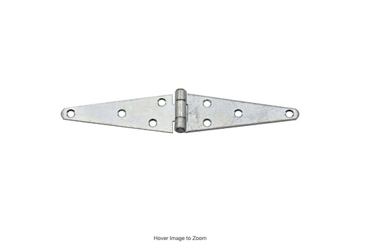 Heavy Duty Strap/Gate Hinge, Zinc, 5-In.