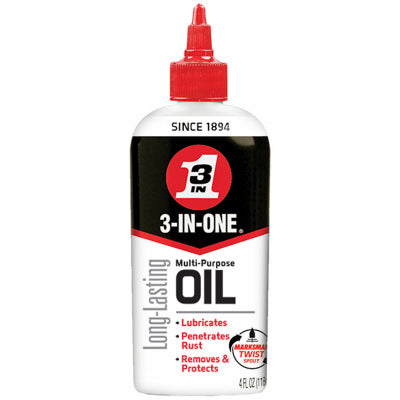 Multi-Purpose Lubricating Oil 3 in one, 4-oz.