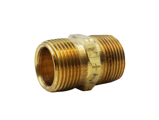 3/4-In. Pipe Fitting Hex Nipple Lead-Free Brass