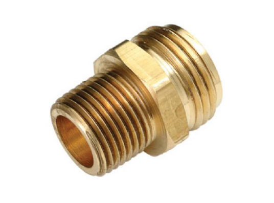 3/4 MGH x 1/2-In. MIP Garden Hose Adapter Brass