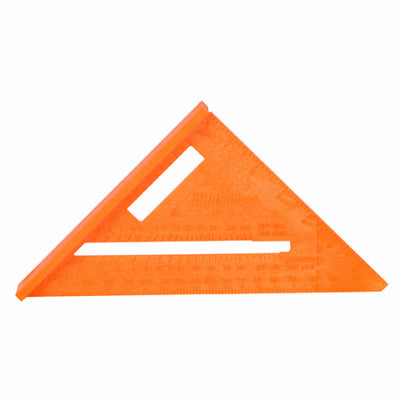 Structo Rafter Angle Square, Orange, 7-In.