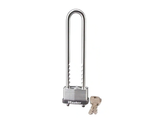 ML 1-3/4 In  padlock with  5-3/8 In Long Adjustable Shackle Bike Lock