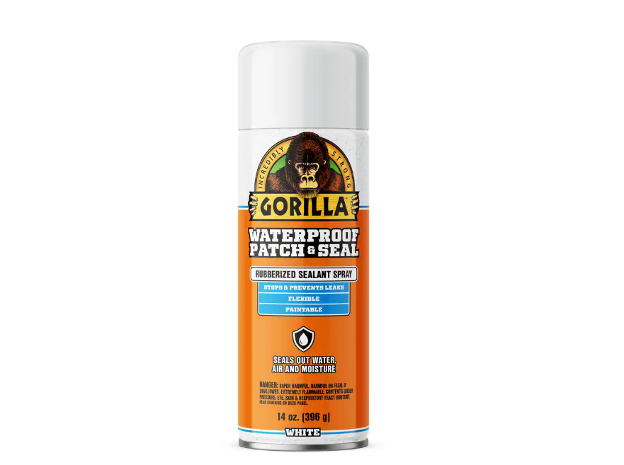 14-oz. Spray Rubberized Waterproof Patch & Seal White