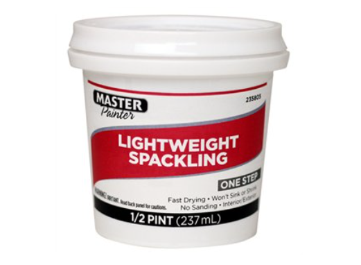 1/2-Pint Superior Spackling Lightweight