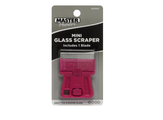 Mini Glass Scraper Pocket-Size