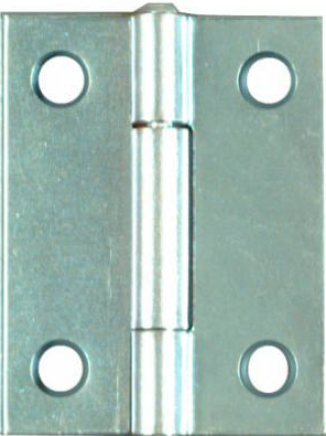 Non-Removal Pin Hinges (2-Pk) 2 x 1-9/16-In.