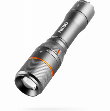 Nebo Davinci 1000 Lumens Rechargeable LED Flashlight, 4 Light Modes