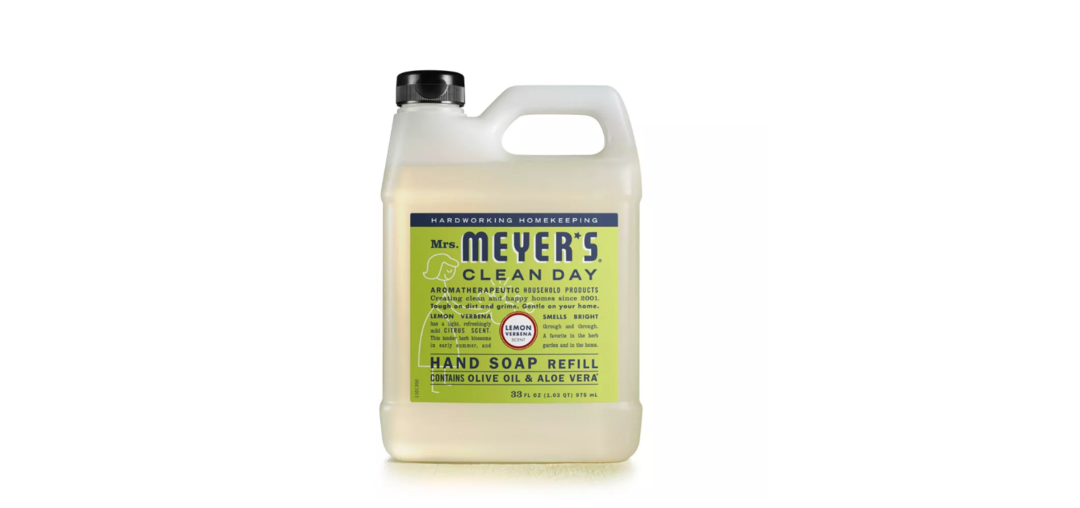 Mrs.Meyers Lavender Scent Liquid Hand Soap Refill Bottle, 33-oz.