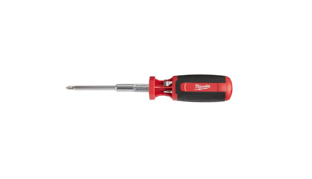 Multi-Bit 9-1 Screwdriver Squa