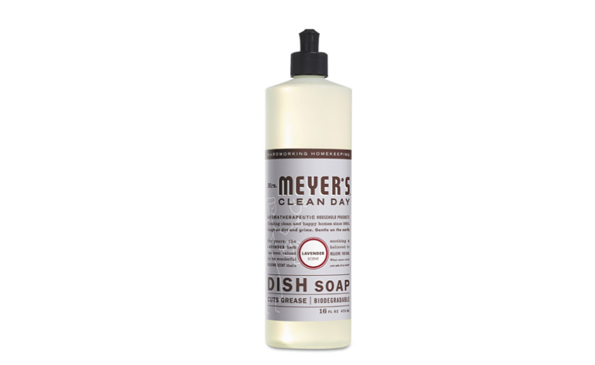 Mrs.Meyers Lavender Scent Liquid Dish Soap, 16-oz.