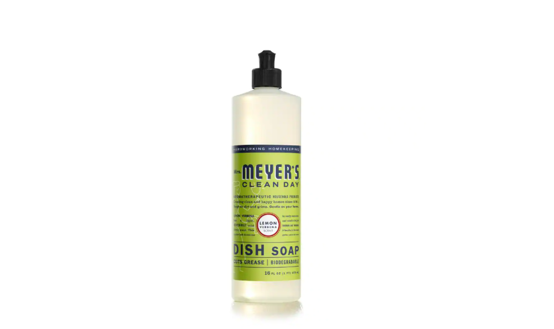 Mrs. Meyers Lemon Verbena Liquid Dish Soap. 16-oz.